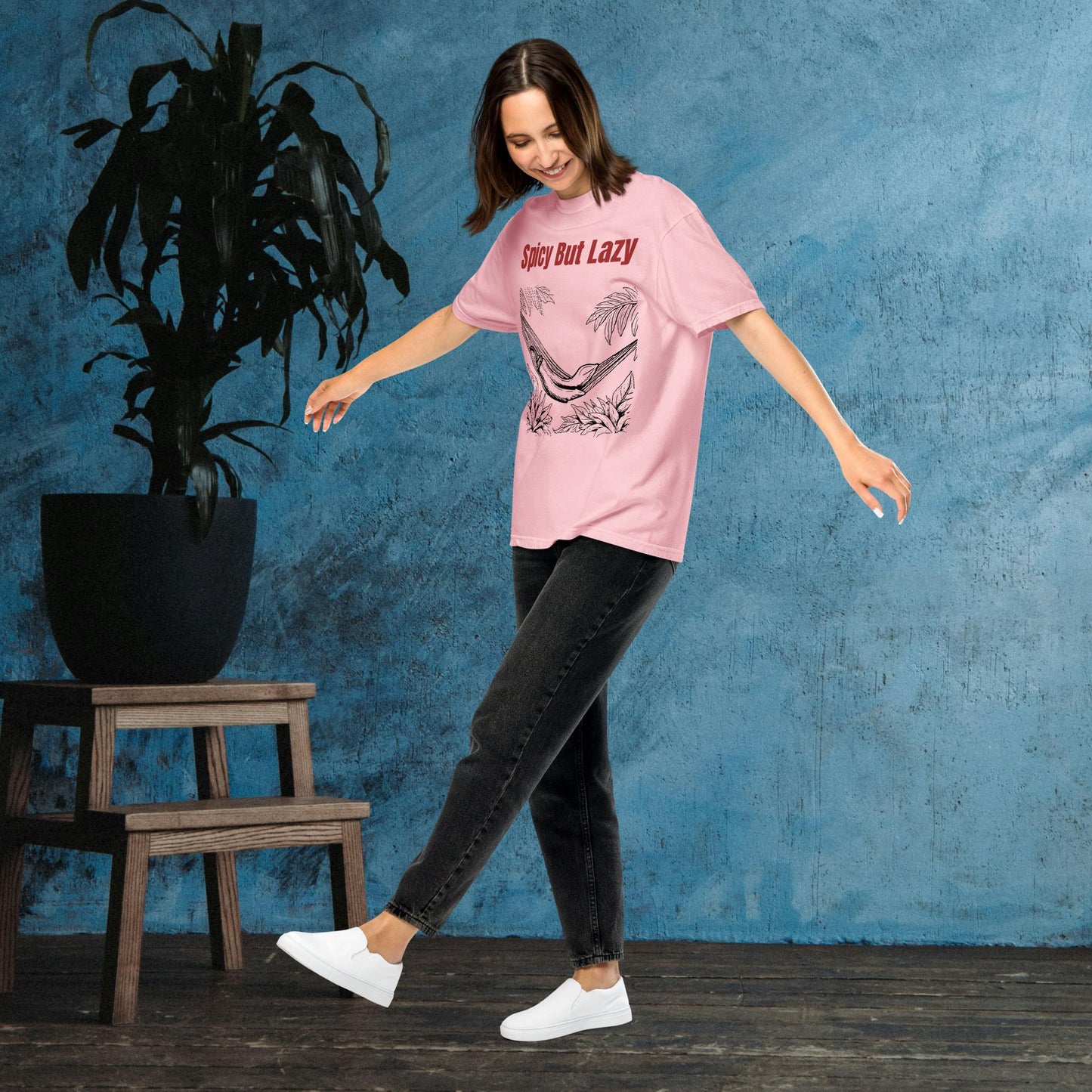 Spicy but Lazy T-Shirt – Trendy Unisex Graphic Tee