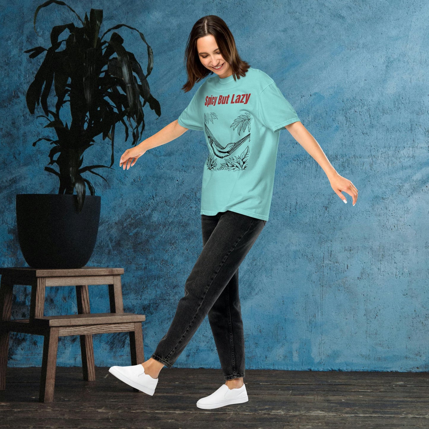 Spicy but Lazy T-Shirt – Trendy Unisex Graphic Tee