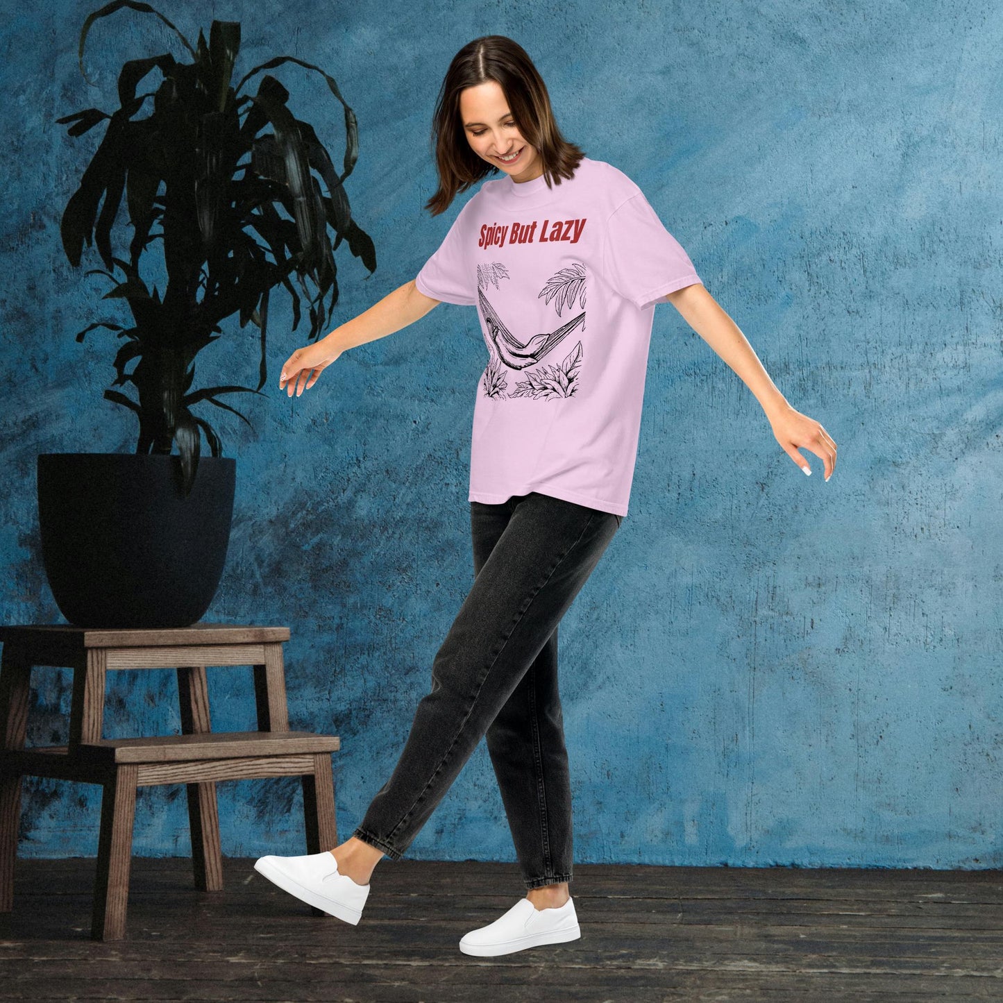 Spicy but Lazy T-Shirt – Trendy Unisex Graphic Tee