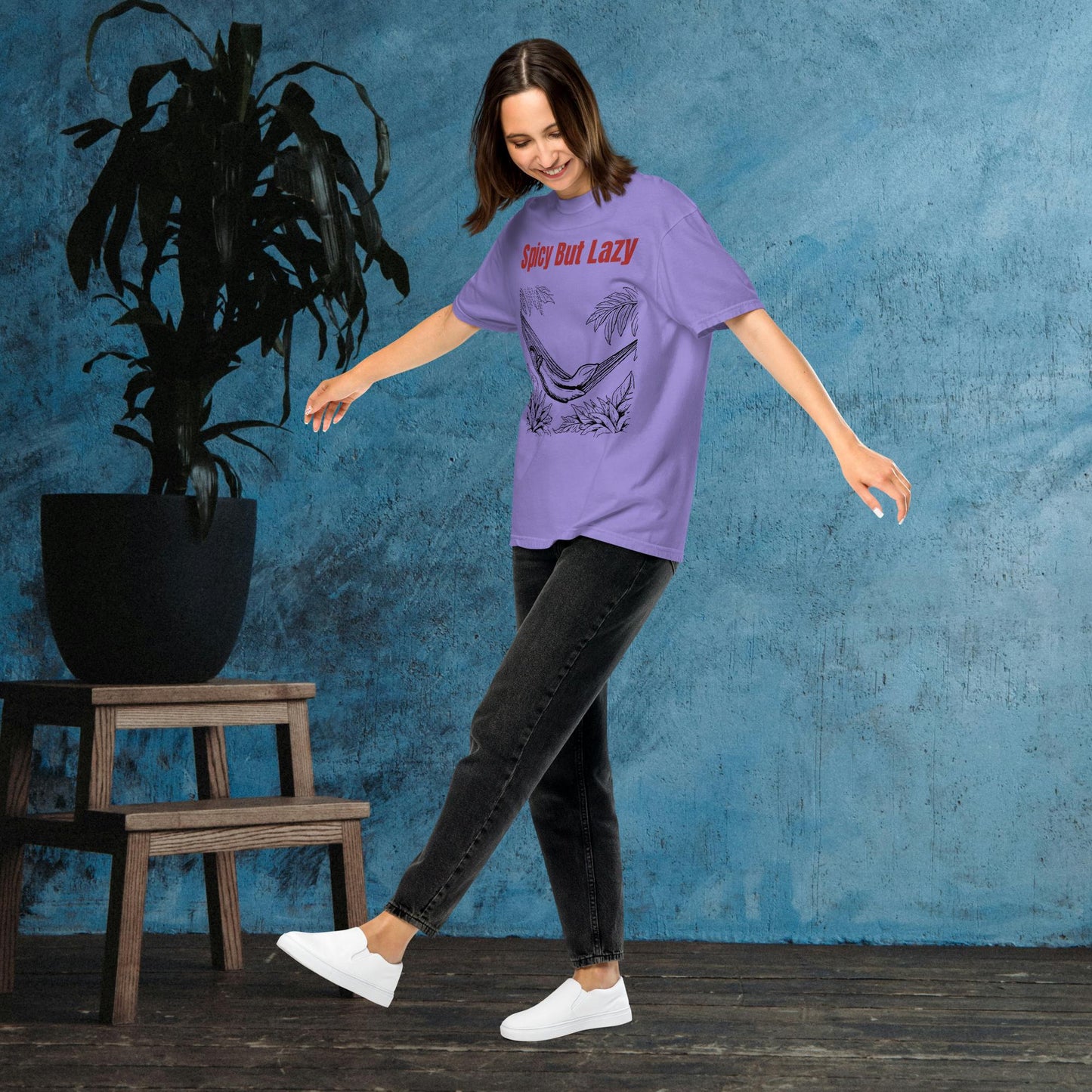 Spicy but Lazy T-Shirt – Trendy Unisex Graphic Tee