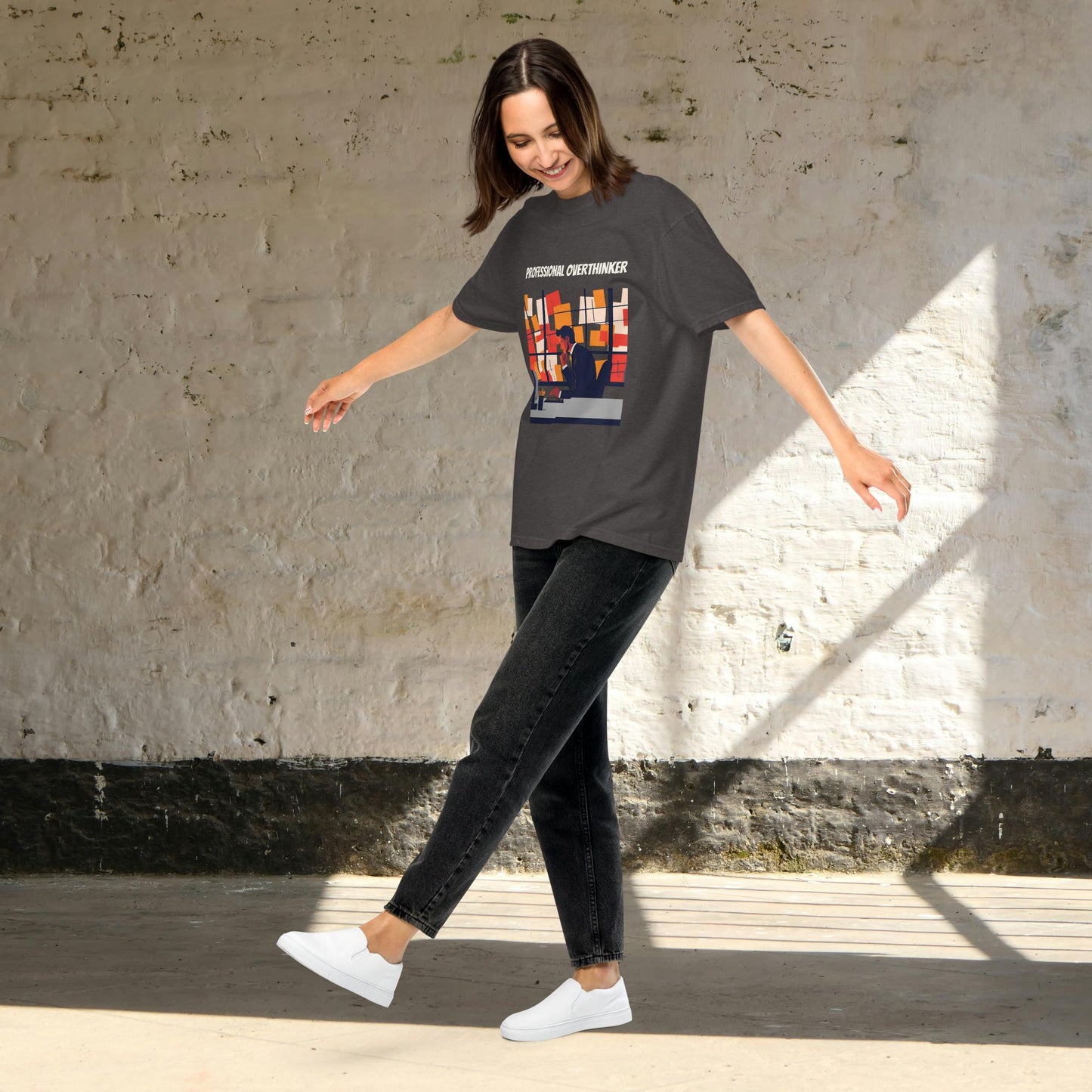 Overthinker T-Shirt – Funny Unisex Tee for Professional Thinkers