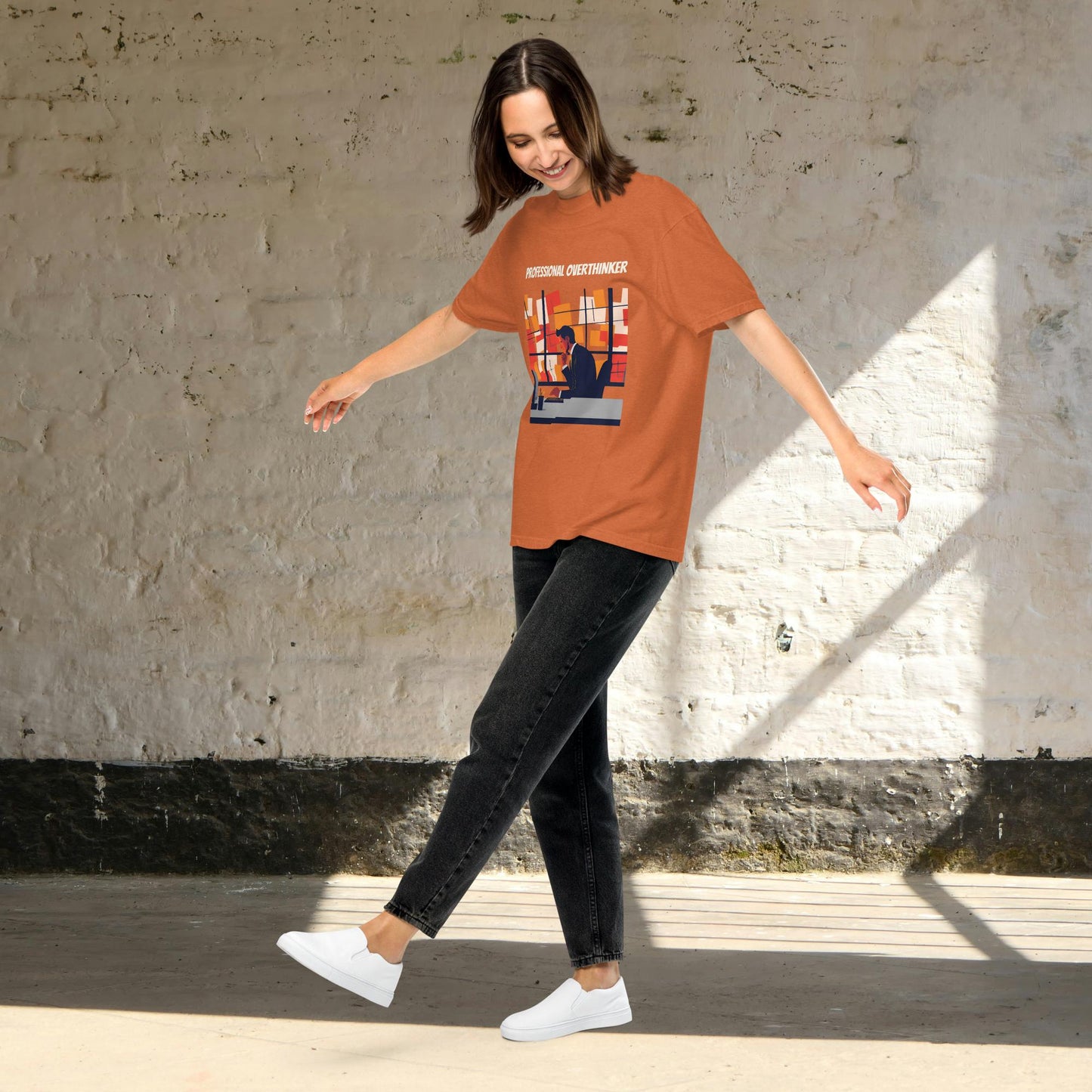 Overthinker T-Shirt – Funny Unisex Tee for Professional Thinkers