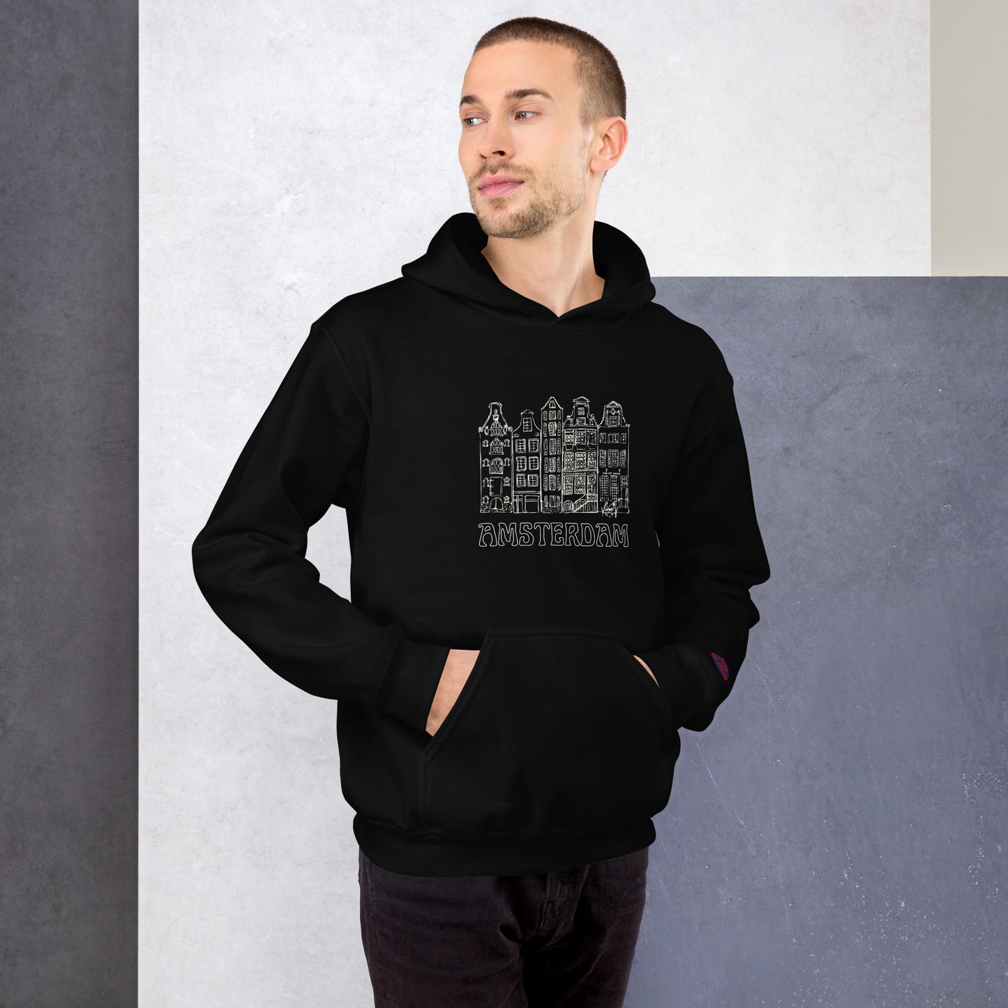 Amsterdam Unlocked Canal Vibes Fashion Hoodie for Trendy Comfort