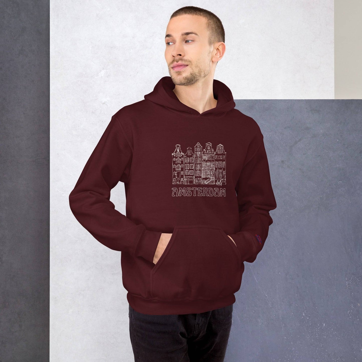 Amsterdam Unlocked Canal Vibes Fashion Hoodie for Trendy Comfort