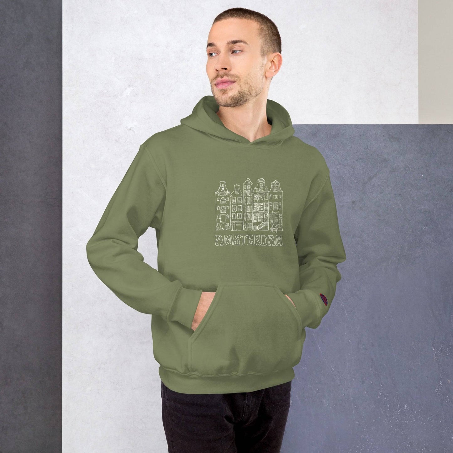 Amsterdam Unlocked Canal Vibes Fashion Hoodie for Trendy Comfort