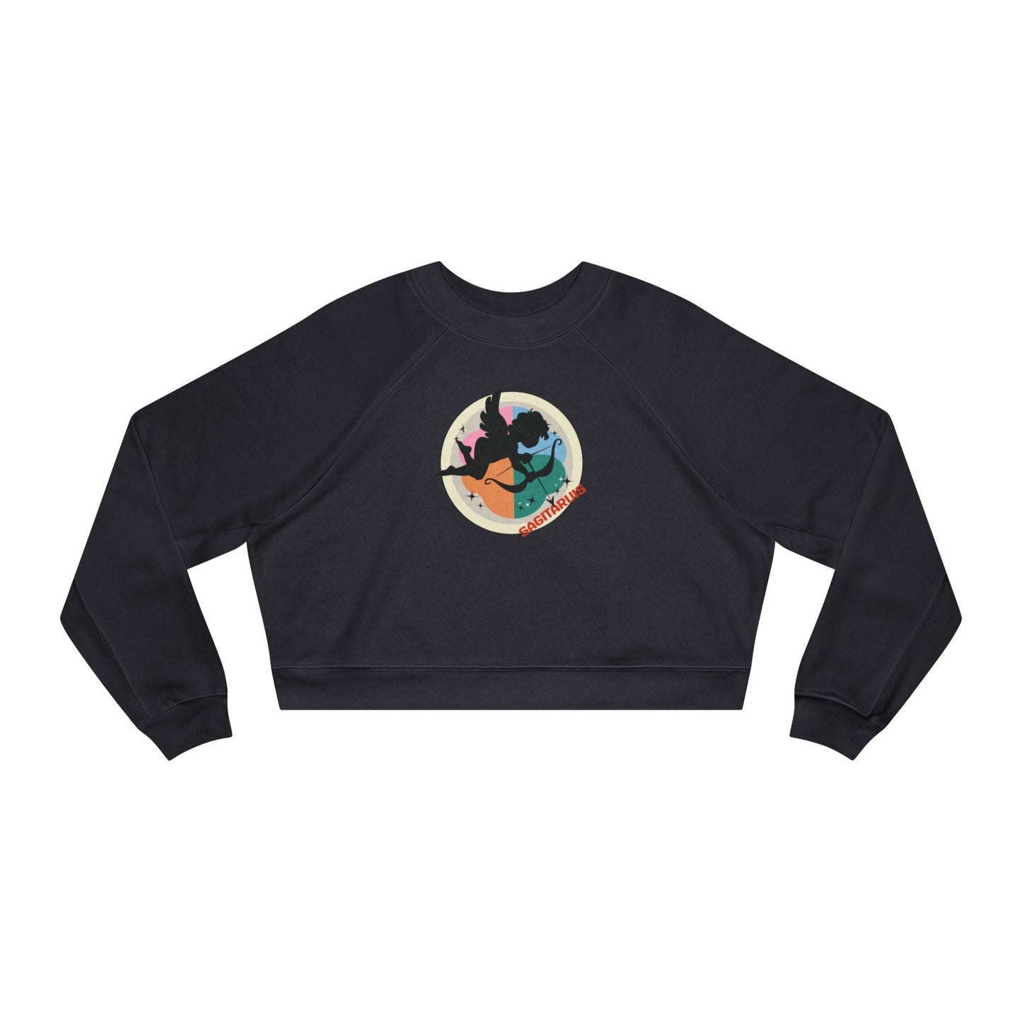 Sagittarius Cosmic Cropped Sweatshirt - Kaya Blinchi