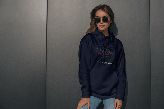 Nocturnal Vibes Cozy Hoodie for Night Owls and Dreamers