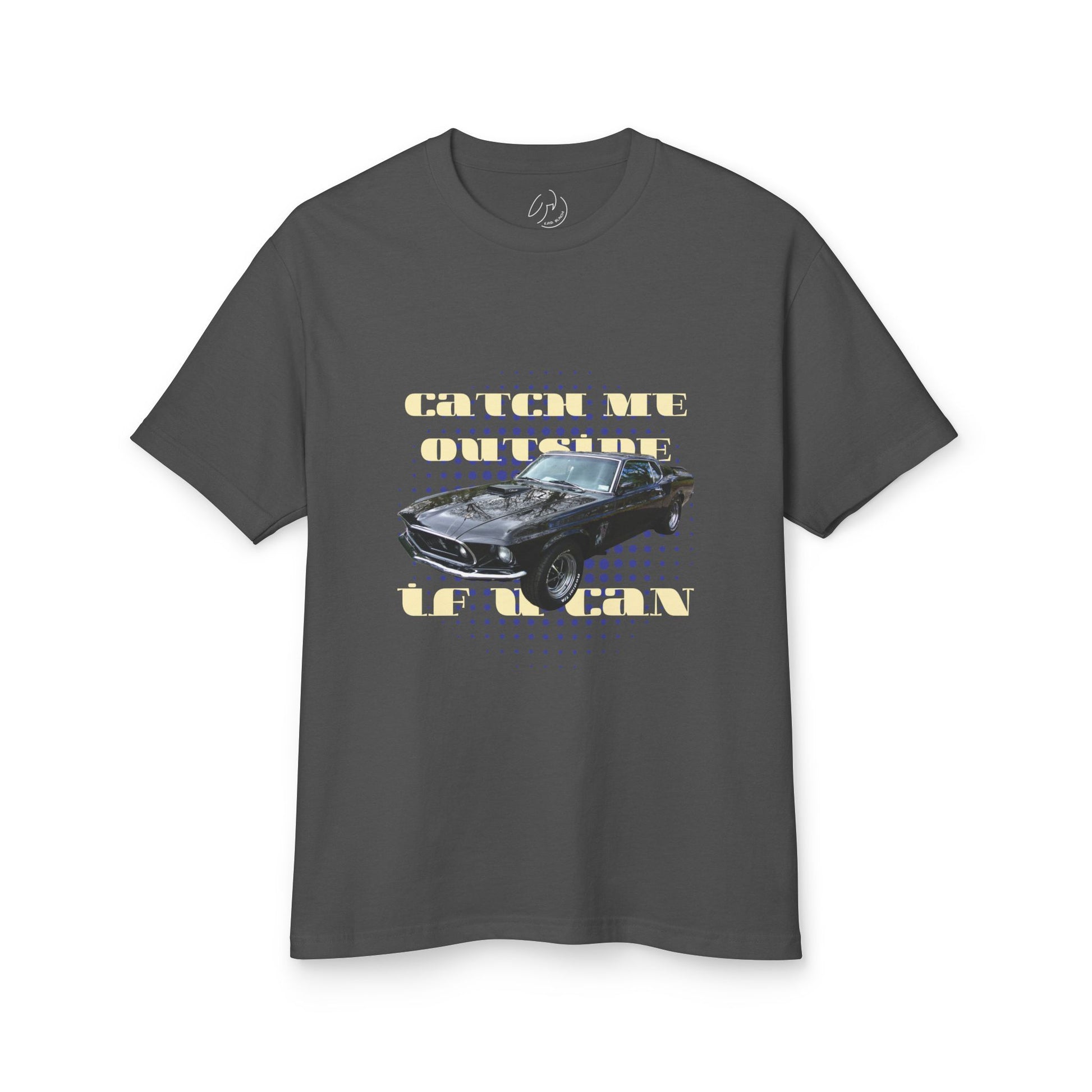 Vintage Car Tee - 'Catch Me Outside If U Can' - Kaya Blinchi