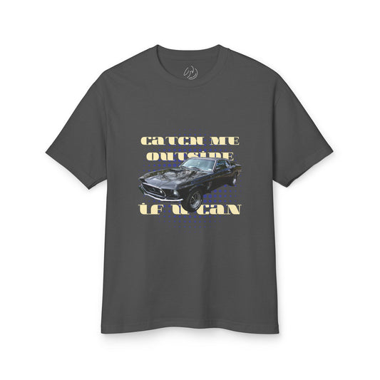 Vintage Car Tee - 'Catch Me Outside If U Can' - Kaya Blinchi