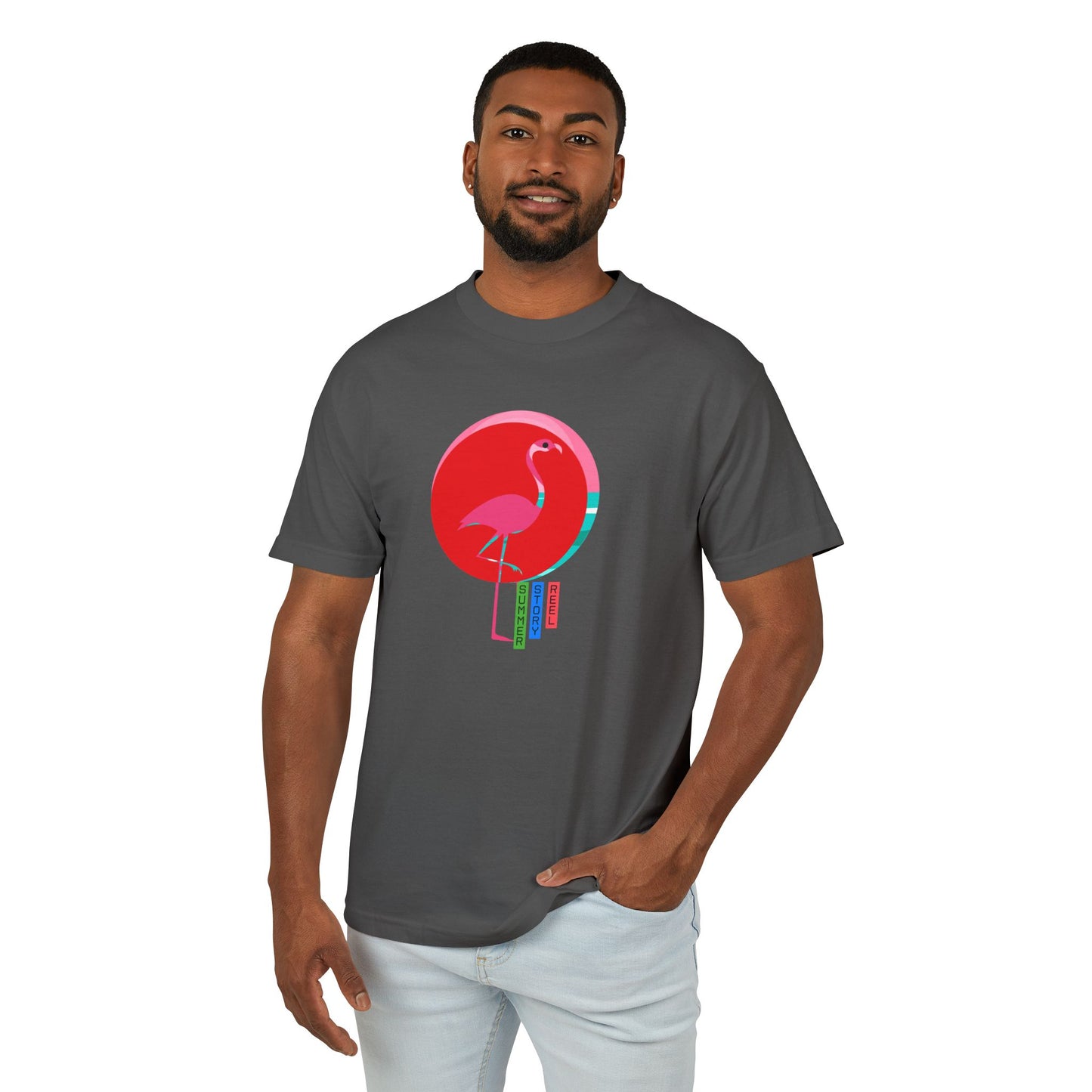 The Summer Vibes Flamingo Tee - Kaya Blinchi