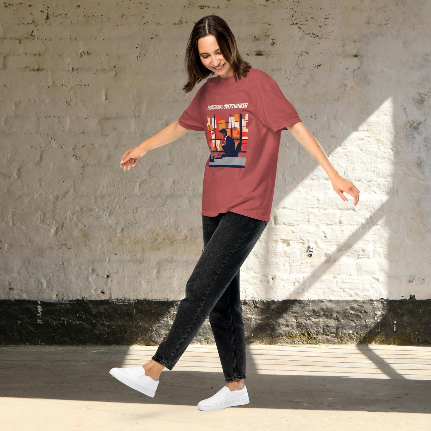 Overthinker T-Shirt – Funny Unisex Tee for Professional Thinkers