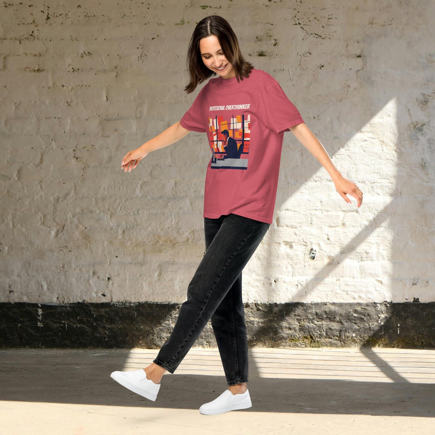 Overthinker T-Shirt – Funny Unisex Tee for Professional Thinkers