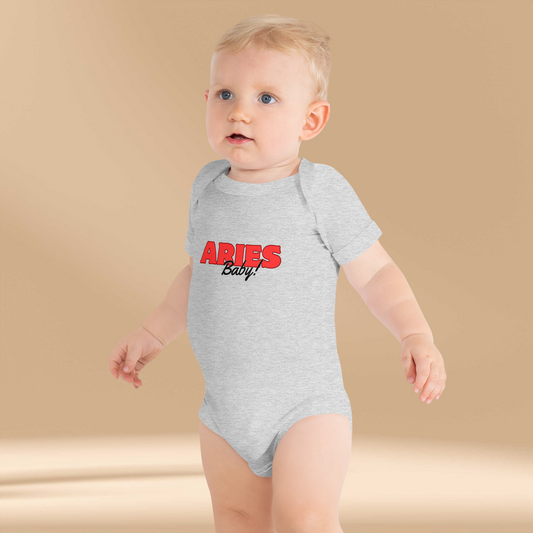 Aries Baby Astrology Unisex Onesie Gift for Newborns