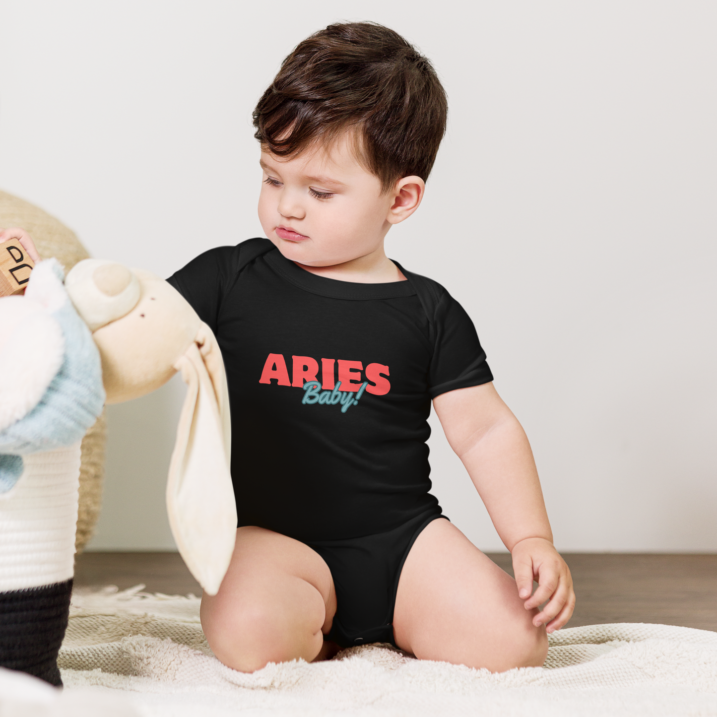 Aries Baby Boy Astrology Outfit - Perfect Newborn Gift