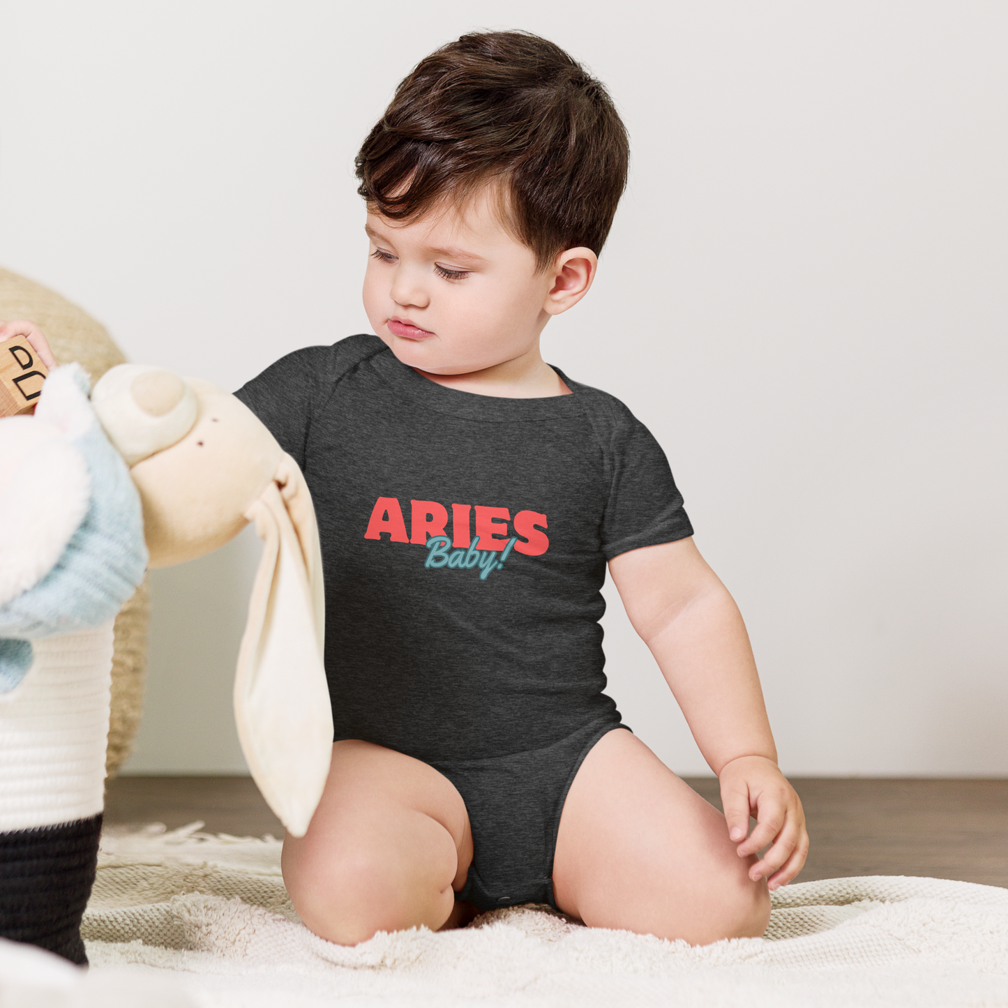 Aries Baby Boy Astrology Outfit - Perfect Newborn Gift