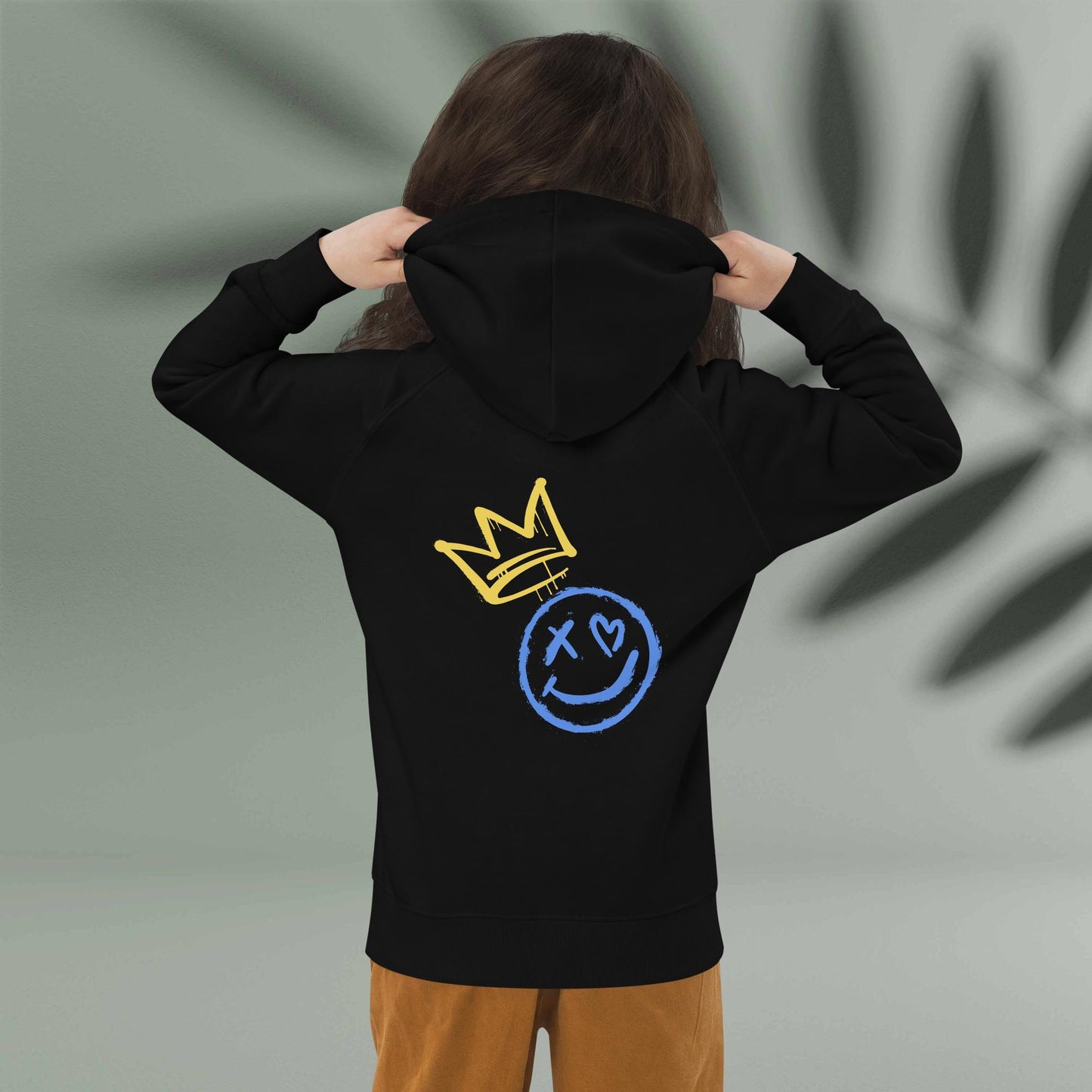 Kids Stylish Crown Hoodie for Boys and Girls Fashionable Sweatshirt