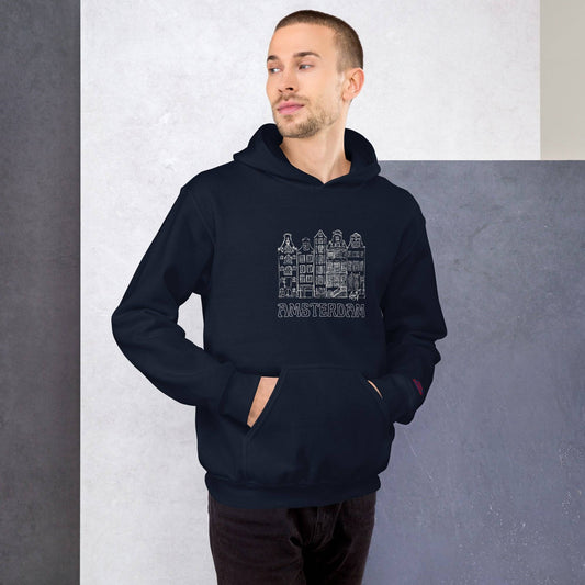 Amsterdam Unlocked Canal Vibes Fashion Hoodie for Trendy Comfort